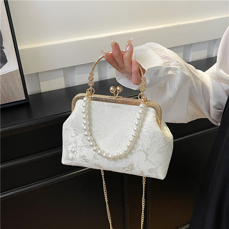 Wallet Chain Bag - Bolso de encaje clásico Vintage, bolsos