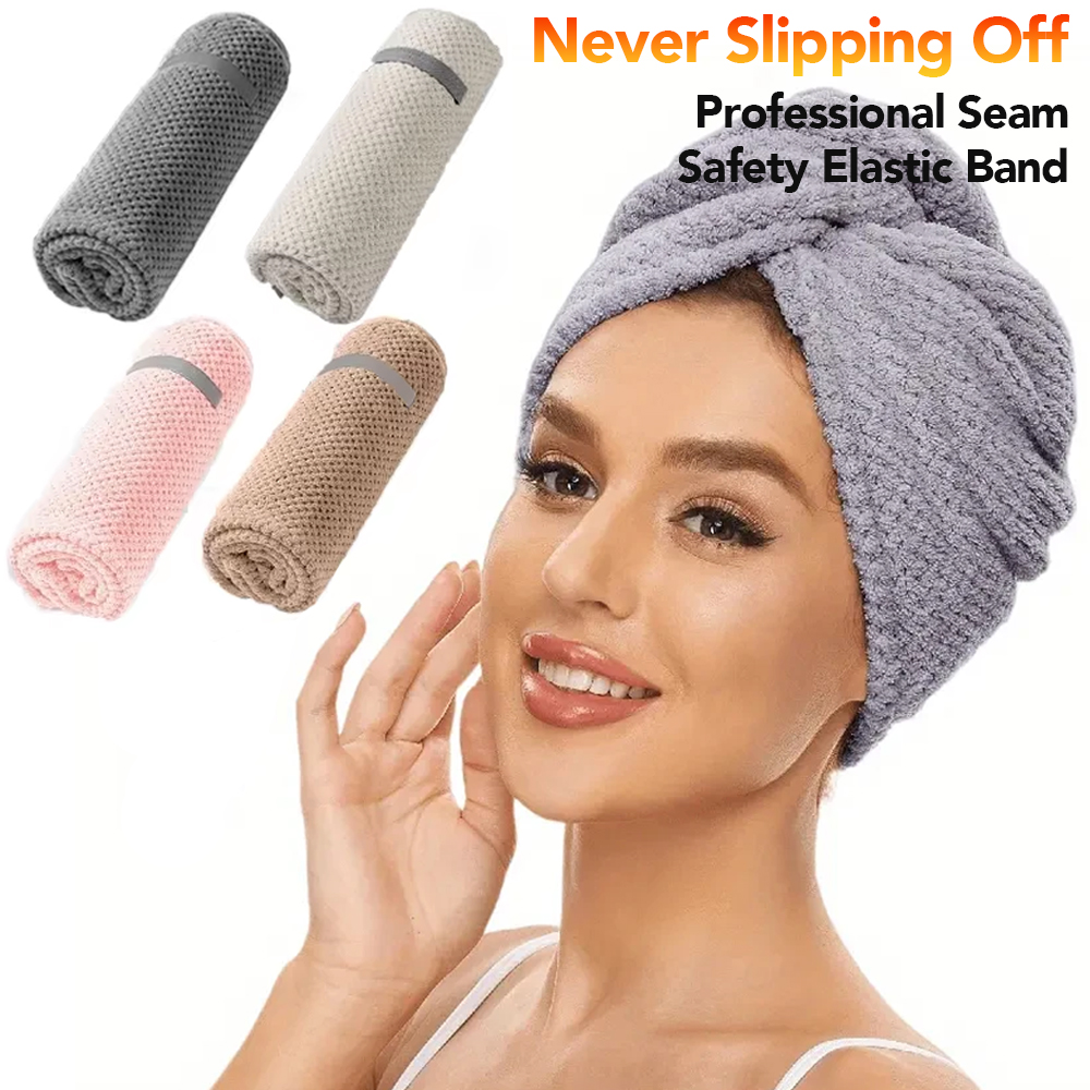 Hair Band Elastic - Toalla de microfibra para el cabello