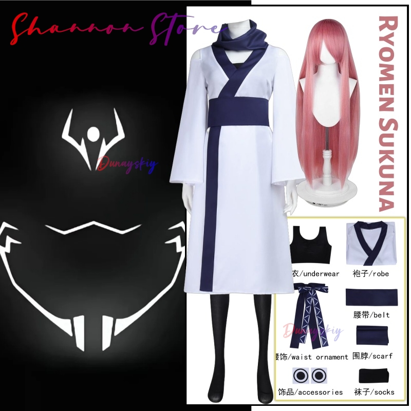 Women'S Clothing And Accessories - Ryomen Sukuna Cosplay ssississi 상s Trajes