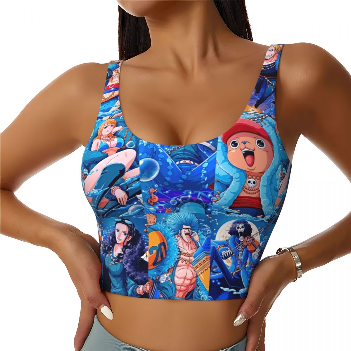 Women'S Running Accessories - Tops Deportivos Cortos Personalizados de Boa