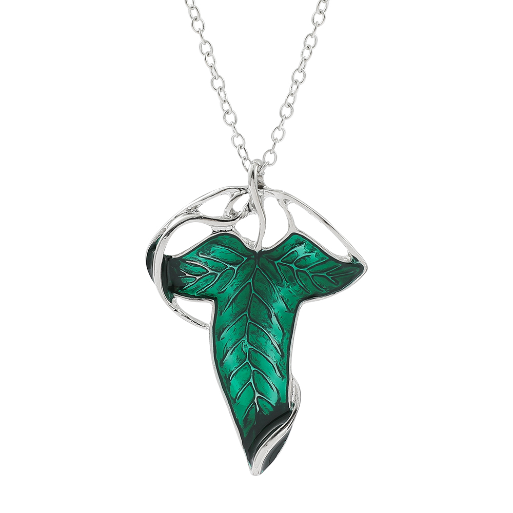 Women Accessories Trending - Collar con Colgante de Hoja Verde