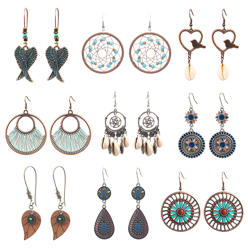 Women'S Accessories Amazon - Pendientes populares transfronterizos de Amazon, conjunto