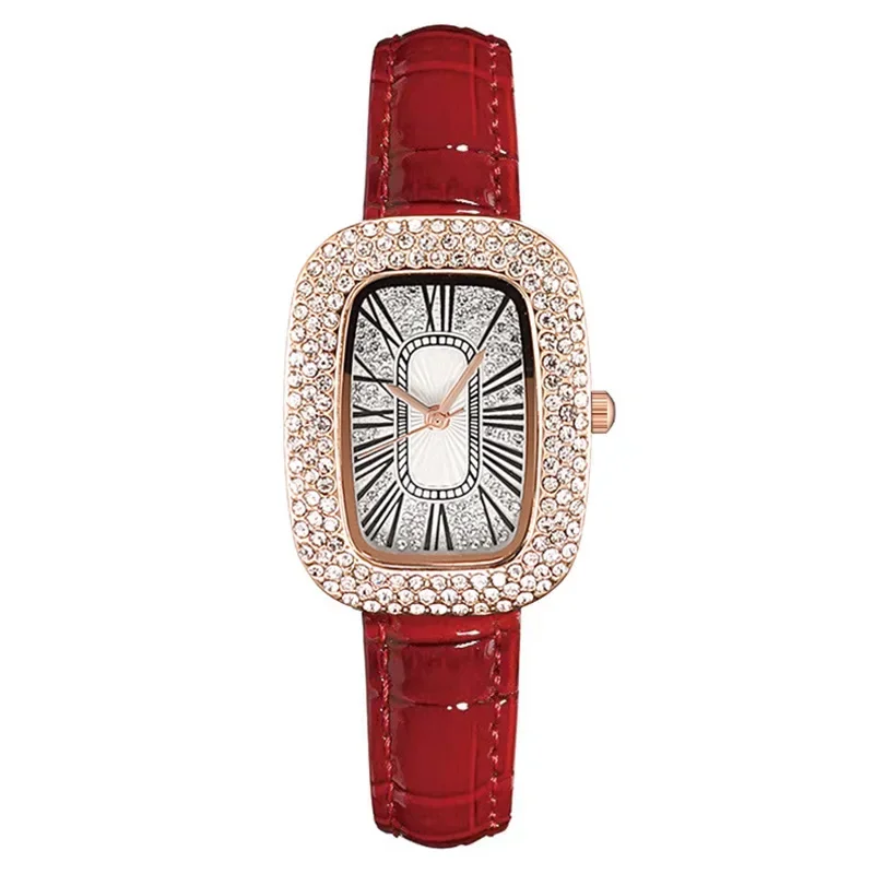 Reloj de cuarzo cuadrado verde - Women'S Accessories To Wear With Watch reseña y precio