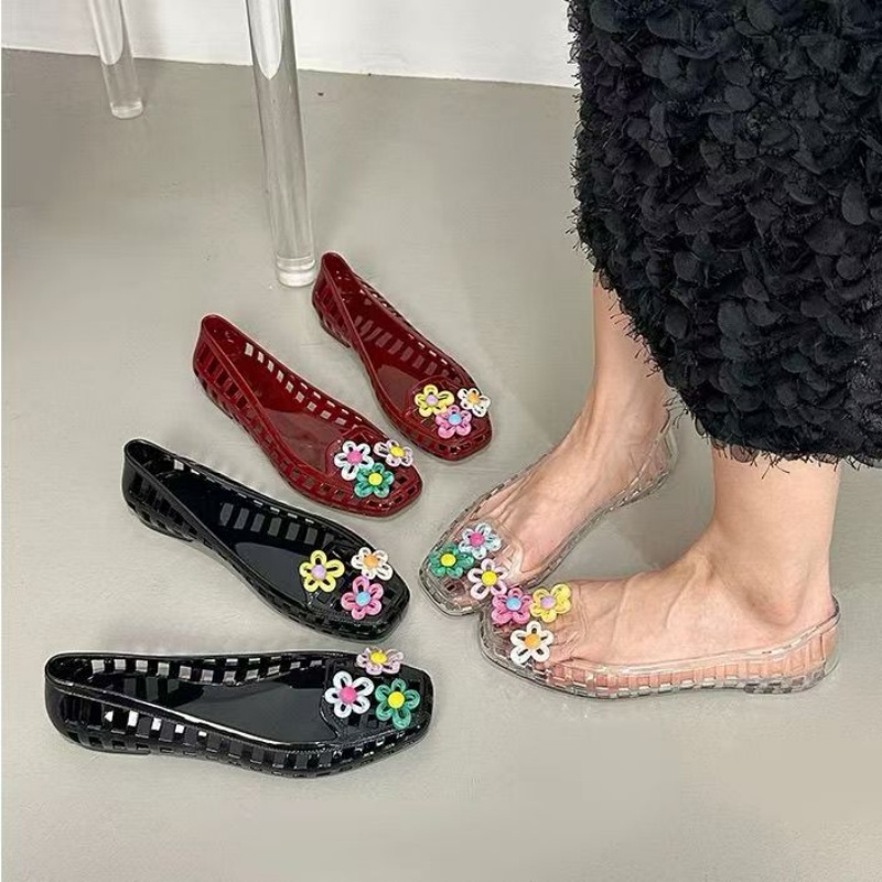 Zapatos de gelatina huecos kaw - Women Accessories Trending reseña y precio