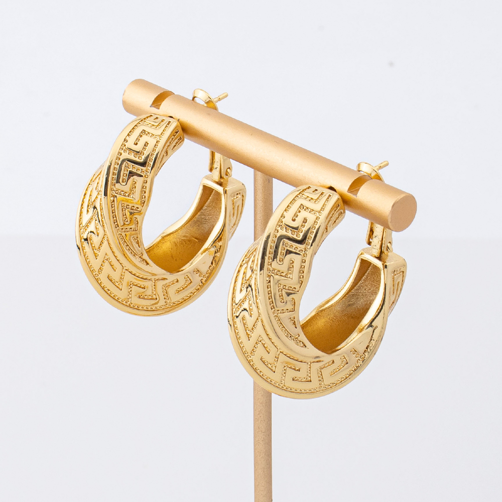 Pendientes de Oro de 18k de Du - Women Accessories Dubai reseña y precio