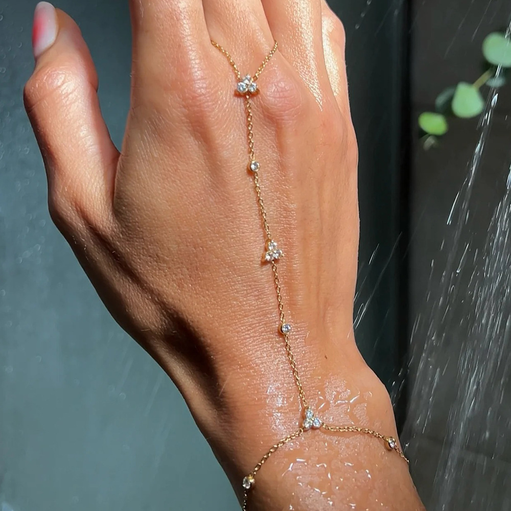 Pulsera de cadena de cristal s - Women'S Accessories Amazon reseña y precio
