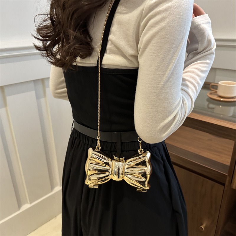 Bolso de mano mini con forma d - Wallet Chain Bag reseña y precio