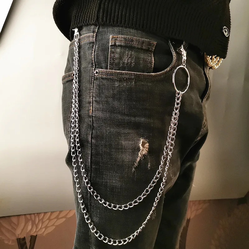 Cadena de cinturón metálica es - Wallet Chain Bag reseña y precio