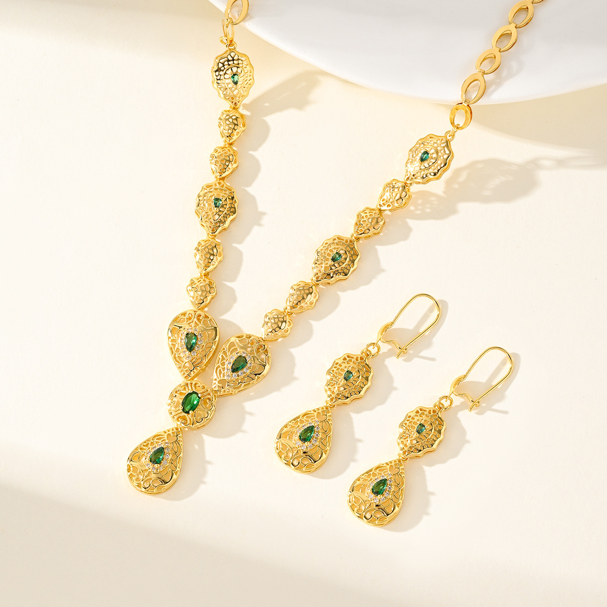 Conjunto de Joyería de Oro 999 - Women Accessories Dubai reseña y precio
