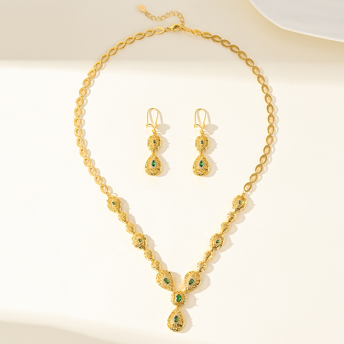 Conjunto de Joyería de Oro 999 - Women Accessories Dubai reseña y precio
