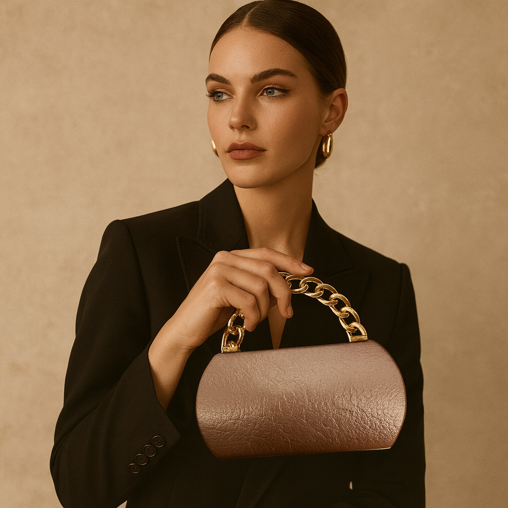 Bolso de mano de lujo con hebi - Wallet Chain Bag reseña y precio