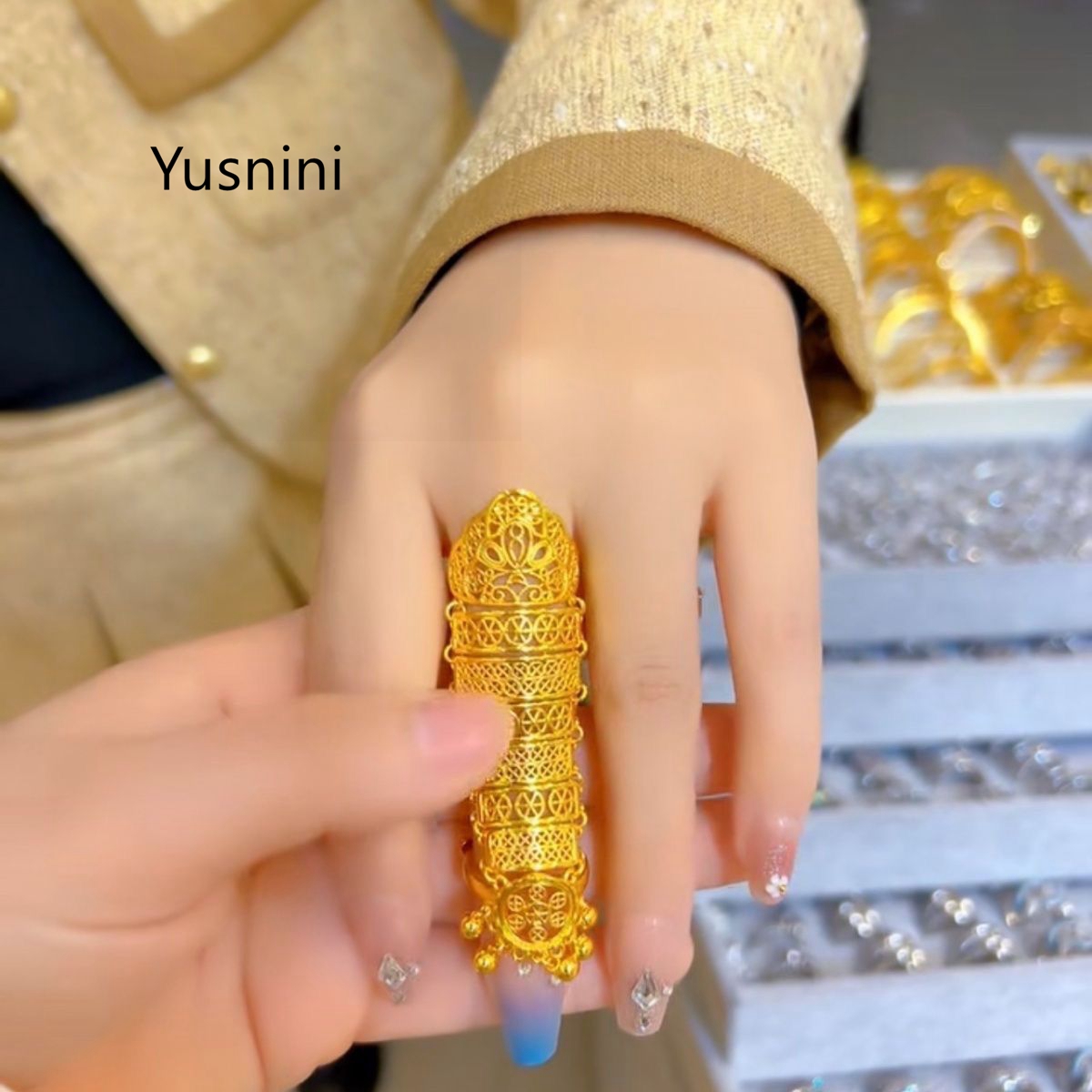 Anillo de Mujer de Estilo Étni - Women Accessories Dubai reseña y precio