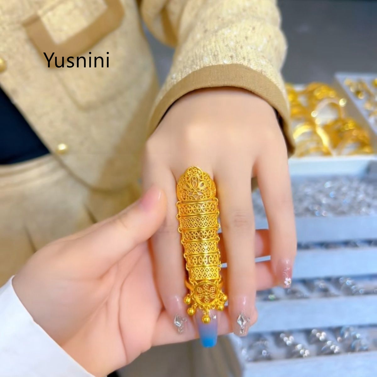 Anillo de Mujer de Estilo Étni - Women Accessories Dubai reseña y precio