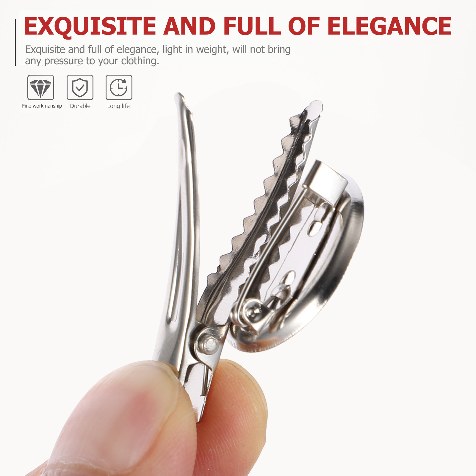 40 Broches de Metal Resistente - Women'S Clothing And Accessories reseña y precio