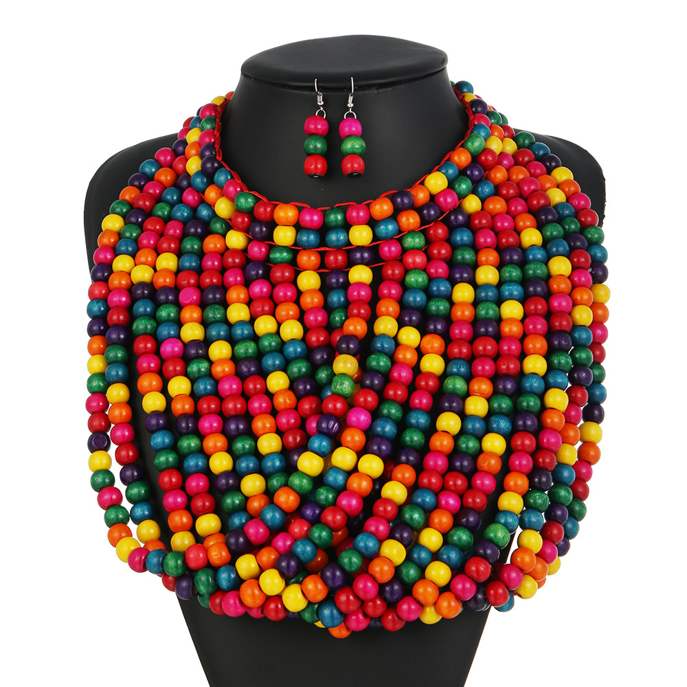 Conjunto de collar multicapa c - Women'S Accessories Amazon reseña y precio