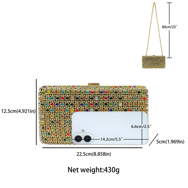 Bolso de Noche de Lujo 2026 co - Wallet Chain Bag reseña y precio