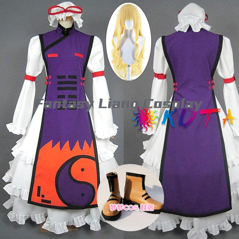 Disfraz de Anime Yakumo Yukari - Women'S Accessories For Shoes reseña y precio