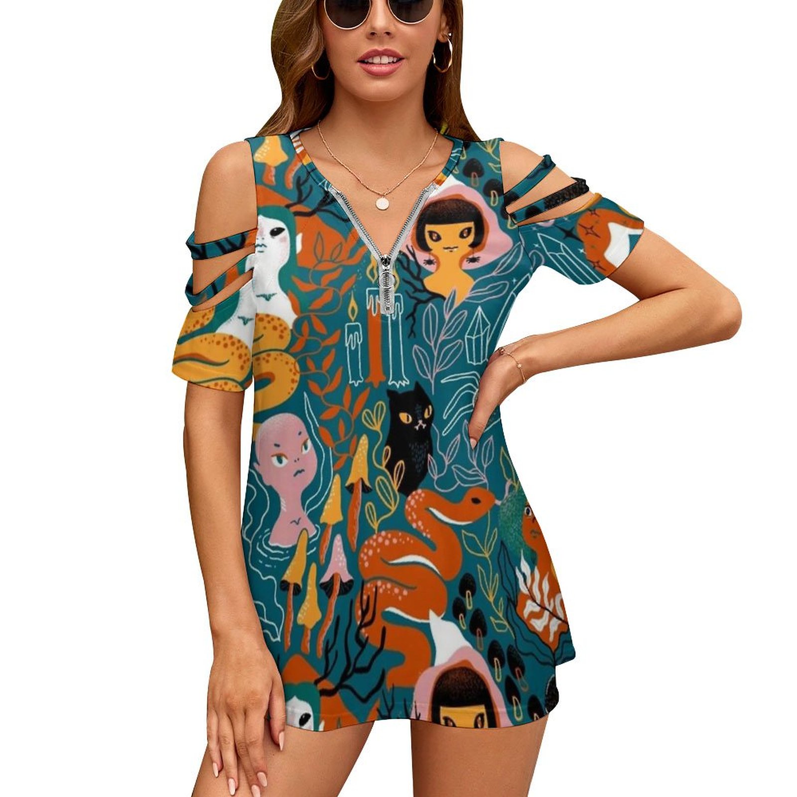 Coven. Hermanas Mágicas Brujas - Women Accessories Vector reseña y precio
