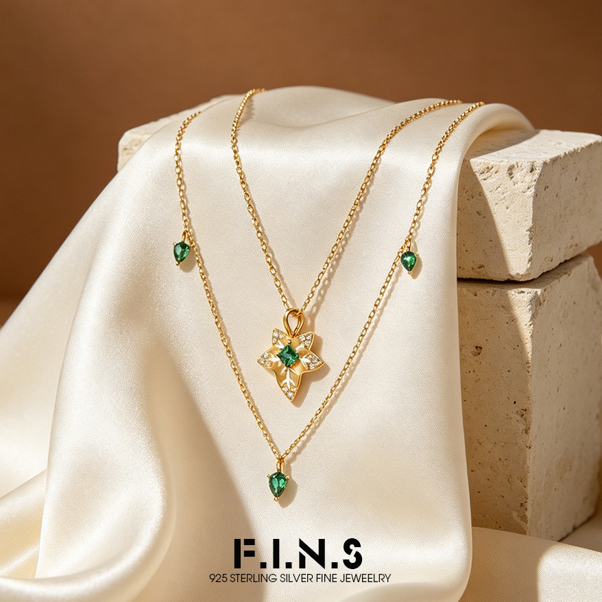 F.I.N.S-collar apilable de dob - Layered Necklace Set reseña y precio