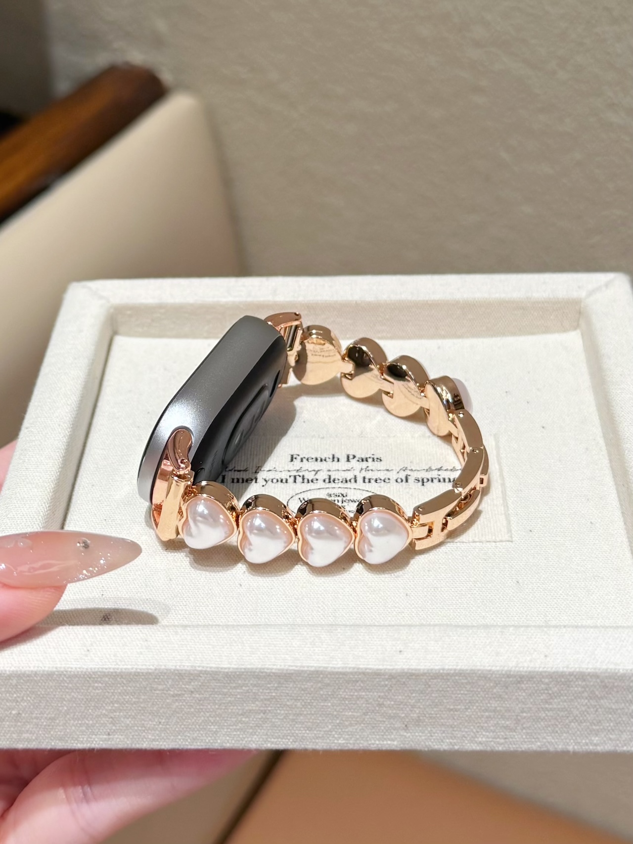 Correa de aleación Sweet Pearl - Women'S Accessories To Wear With Watch reseña y precio